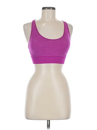 Pre-owned Puma Sports Bra In Purple
