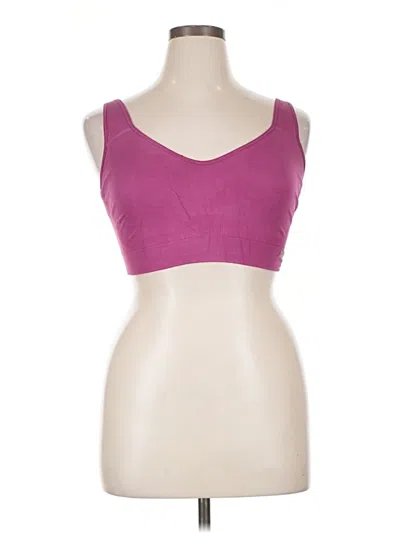 Pre-owned Puma Sports Bra In Purple