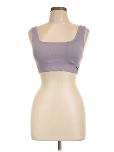 Pre-owned Puma Sports Bra In Purple