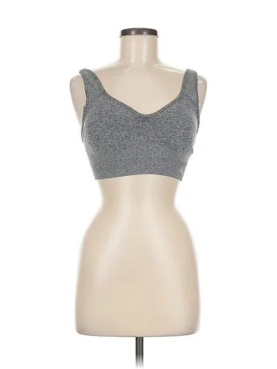 Pre-owned Puma Sports Bra In Silver
