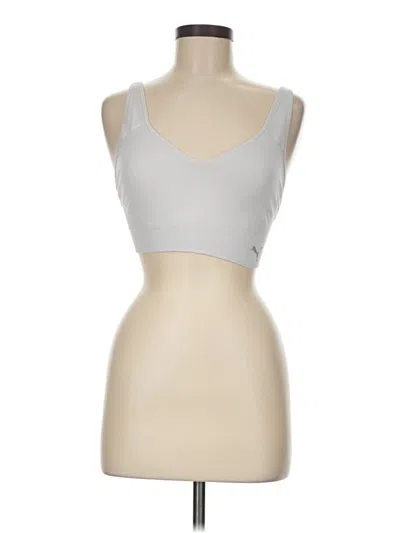 Pre-owned Puma Sports Bra In Silver