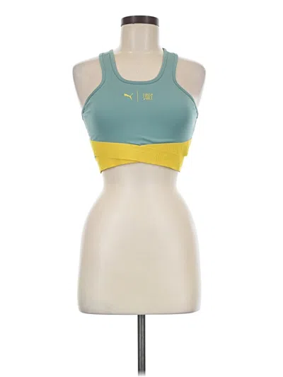 Pre-owned Puma Sports Bra In Teal