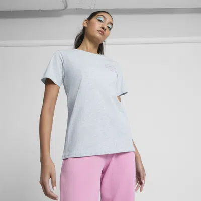 Puma Sports Graphic Women's T-shirt In Gray