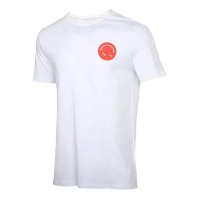 Puma Sports Gym Round Neck Short Sleeve White