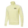 Puma Sports Track Jacket 'yellow Blue' In Green