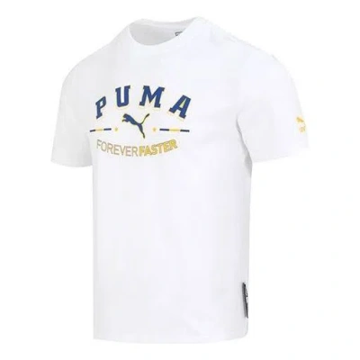 Puma Sports Wear Graphic T-shirt 'white'