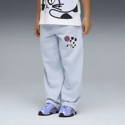 Puma Sporty Cats Little Kids' Relaxed Sweatpants In Blue