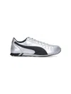 Puma Sprint Metallic Sneakers In Silver