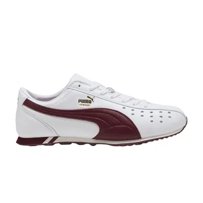 Pre-owned Puma Sprint 'white Eggplant' | Men's Size 7