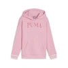 Puma Squad Big Kids' Hoodie In Pink Lilac