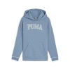 Puma Squad Big Kids' Hoodie In Zen Blue