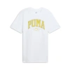 Puma Squad Big Logo Men's T-shirt In White