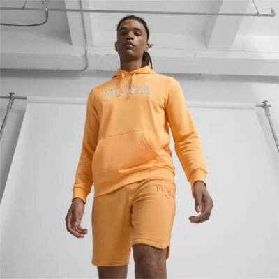 Puma Squad Men's Hoodie In Clementine