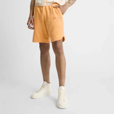 Puma Squad Men's Shorts In Clementine
