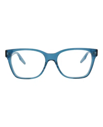 Puma Square-frame Acetate Optical Frames In Blue