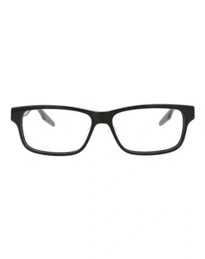 Puma Square-frame Acetate Optical Frames Eyeglass Frame Black Size 56 Acetate