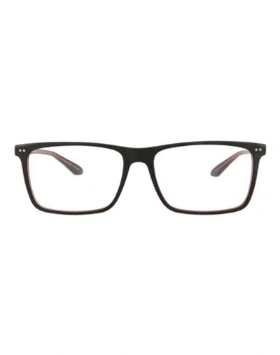 Puma Square-frame Acetate Optical Frames Eyeglass Frame Black Size 58 Acetate