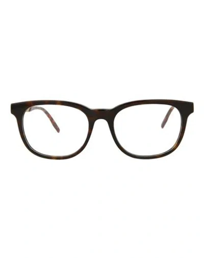 Puma Square-frame Acetate Optical Frames Eyeglass Frame Brown Size 52 Acetate