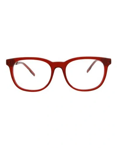 Puma Square-frame Acetate Optical Frames Eyeglass Frame Red Size 52 Acetate