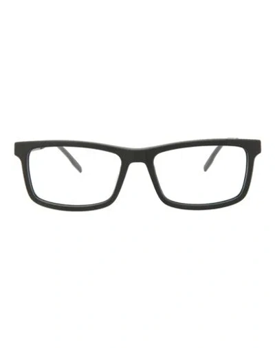 Puma Square-frame Acetate Optical Frames Man Eyeglass Frame Black Size 54 Acetate