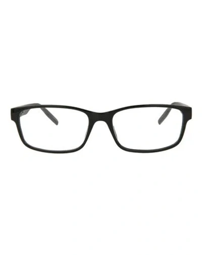 Puma Square-frame Injection Optical Frames Man Eyeglass Frame Black Size 57 Plastic Material