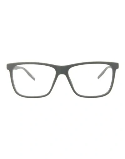 Puma Square-frame Injection Optical Frames Man Eyeglass Frame Grey Size 56 Plastic Material