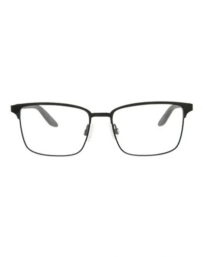 Puma Square-frame Metal Optical Frames Man Eyeglass Frame Black Size 52 Metal
