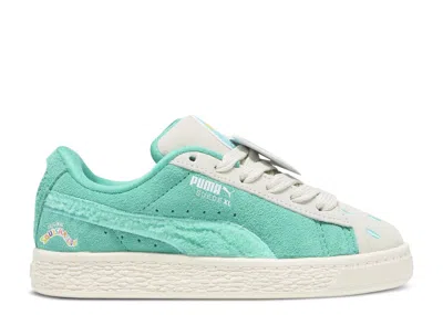 Puma Squishmallows X  Suede Xl Little Kid 'winston' In Green