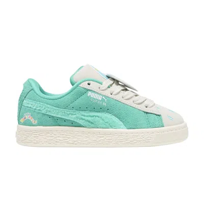 Pre-owned Puma Squishmallows X Suede Xl Little Kid 'winston' | Teal | Kid's Size 1