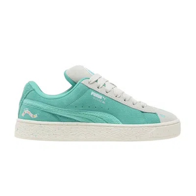 Pre-owned Puma Squishmallows X Wmns Suede Xl 'winston' In Green
