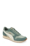 Puma Sr. Siege Leo Running Sneaker In Eucalyptus- White-green Fog