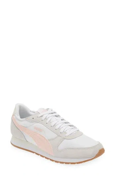 Puma Sr. Siege Leo Running Sneaker In Vapor Gray-rose Dust