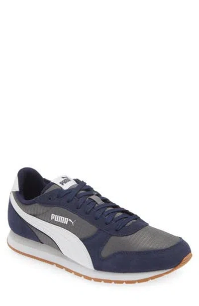 Puma Sr Siege Sneaker In  Navy- White-gray