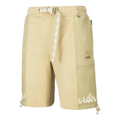 Puma Ss23 Casual Shorts 'beige' In Neutral