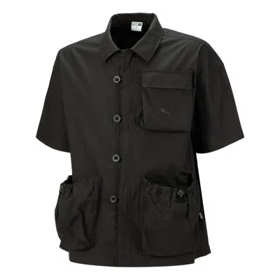 Puma Ss23 Short Sleeve Shirt 'black'