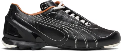 Puma Ssense Exclusive Black Vs-1 Leather Sneakers
