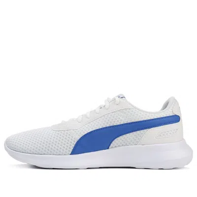 Puma St Activate Low Tops Casual Sports Shoe Unisex White Blue
