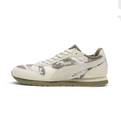 Puma St Miler Camo Sneakers In White