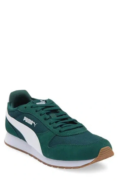 Puma St Miler Sneaker In Green