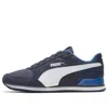 Puma St Runner V2 Blue/white/grey Low Sneakers In Multi