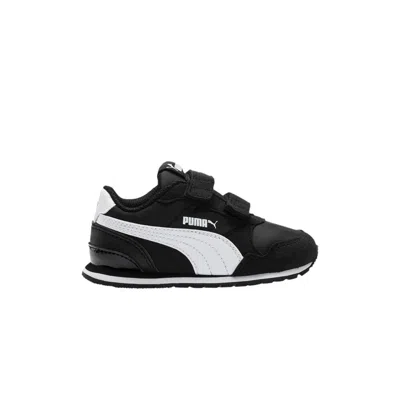 Pre-owned Puma St Runner V2 Infant 'black White' | Infant Size 4