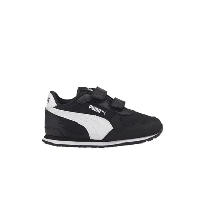 Pre-owned Puma St Runner V3 Infant 'black White' | Infant Size 5