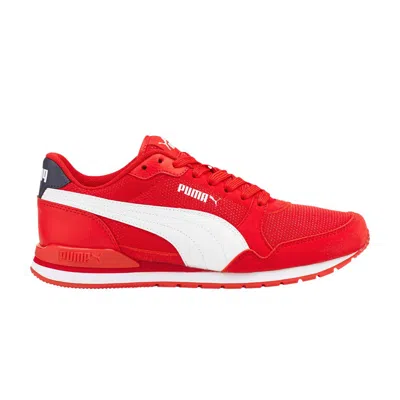 Pre-owned Puma St Runner V3 Mesh Big Kid 'high Risk Red' | Kid's Size 5