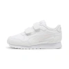Puma St Runner V3 Leather Little Kids' Sneakers In White-cool Light Gray