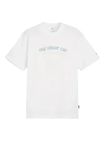 Puma Stadium Basketball Nostalgia "white" T-shirt