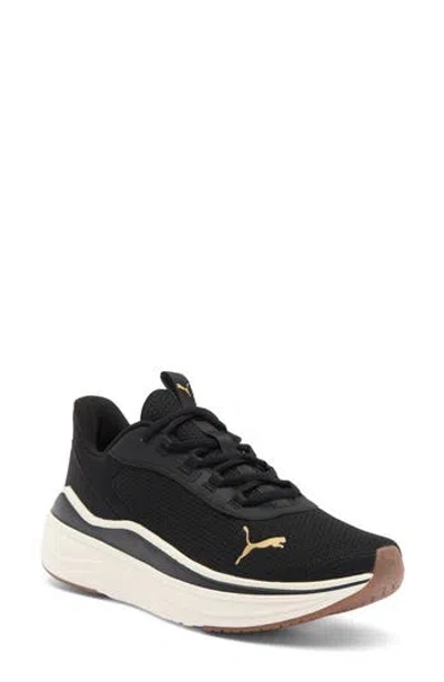 Puma Stakd Evo Sneaker In  Black-sugared Almond