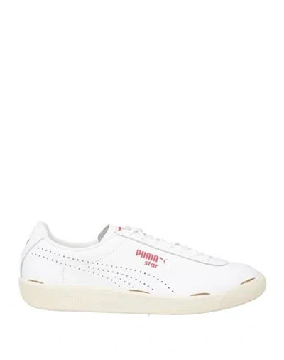 Puma Star Man Sneakers White Size 9 Leather