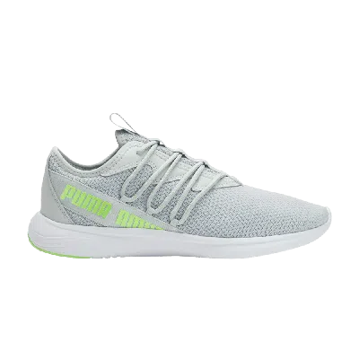 Pre-owned Puma Star Vital Lace 'platinum Fizzy Lime' In Grey