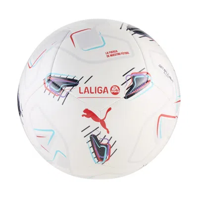 Puma Stellar Play Laliga Soccer Ball In White