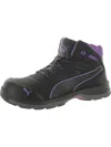 PUMA STEPPER 2.0 MID WOMENS FAUX LEATHER COMPOSITE TOE WORK & SAFETY BOOTS